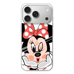 Эксклюзивный чехол для iPhone 17 Pro (AlphaPrint - Мультяшные) (Маус Минни)