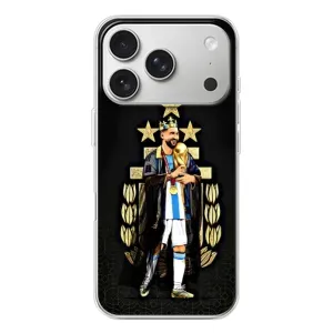 Чехлы для iPhone 17 Pro (Leo чемпион) (AlphaPrint) (Месси Король)