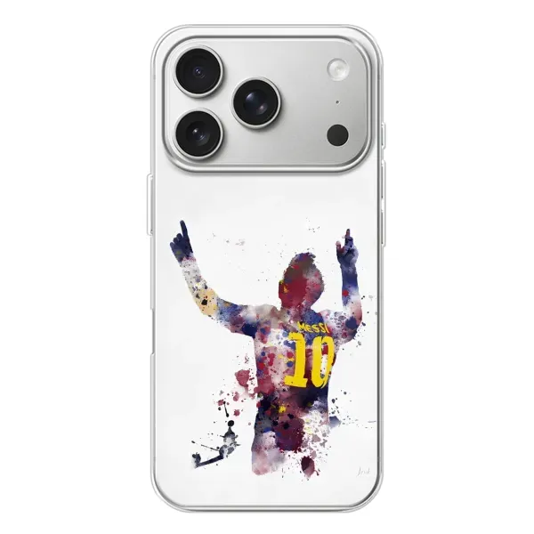 Чохол з принтом «Messi Barca» для iPhone 17 Pro Чохол з принтом «Messi Barca» для iPhone 17 Pro