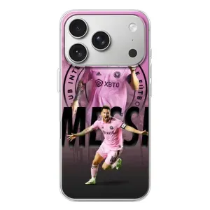 Чехлы для Айфон 17 Pro - Лео Месси Маями (Messi Miami)