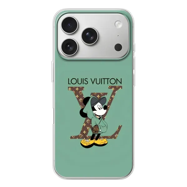 Чехол с принтом «Микки Маус LV» для iPhone 17 Pro