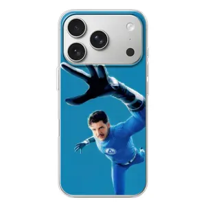 Чехол с принтом Фантастическая четверка для iPhone 17 Pro (Мистер Фантастик супергерой)