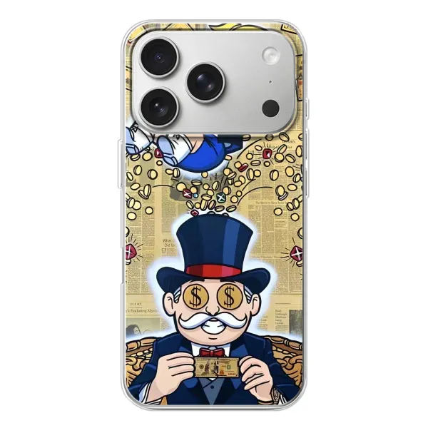 Чехол с принтом «Монополия Мен» для iPhone 17 Pro