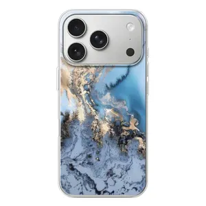 Мраморный чехол на iPhone 17 Pro (VPrint) (Нежный мрамор)