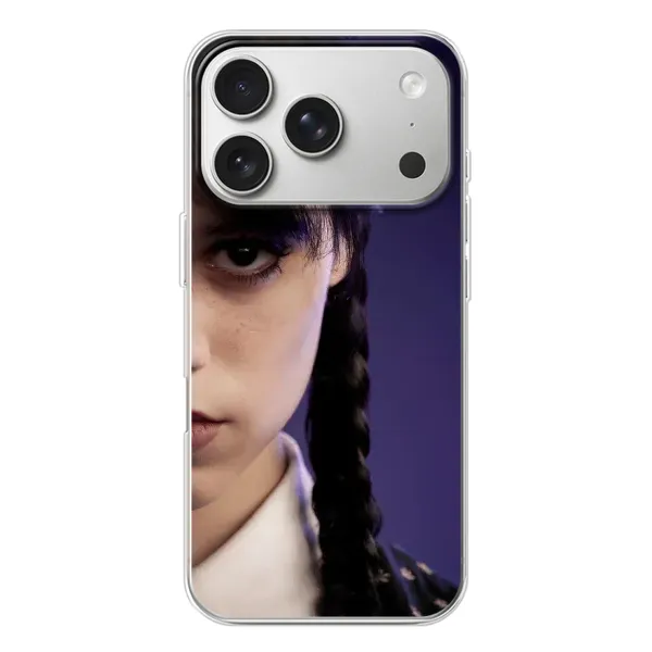 Чехол с принтом «Загадочный взгляд Уэнздей» для iPhone 17 Pro Чехол с принтом «Загадочный взгляд Уэнздей» для iPhone 17 Pro