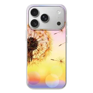 Чехол с картинкой (Стильные) для Айфон 17 Pro - (AlphaPrint) (Одуванчик)