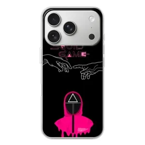 Чехол Гра в кальмара для iPhone 17 Pro (Минимализм Игра кальмара)
