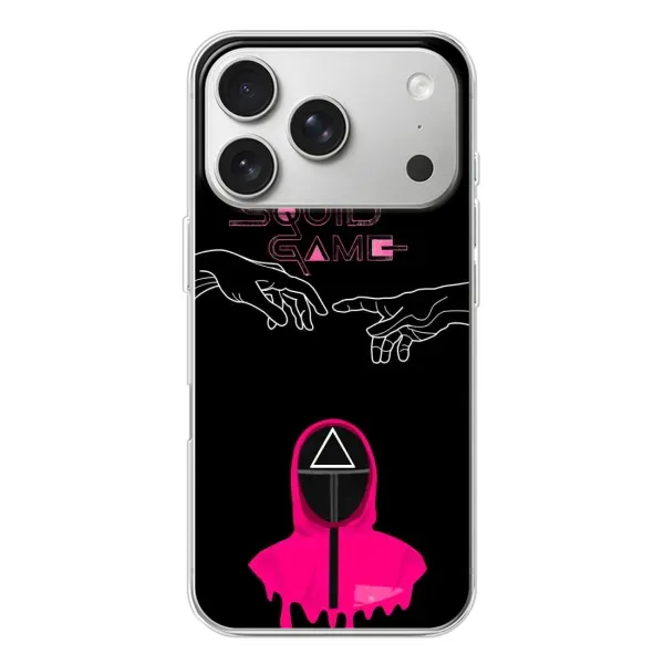 Чехол с принтом «Минимализм Игра кальмара» для iPhone 17 Pro Чехол с принтом «Минимализм Игра кальмара» для iPhone 17 Pro
