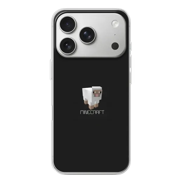 Чохол з принтом «Овечка Майнкрафт» для iPhone 17 Pro Чохол з принтом «Овечка Майнкрафт» для iPhone 17 Pro