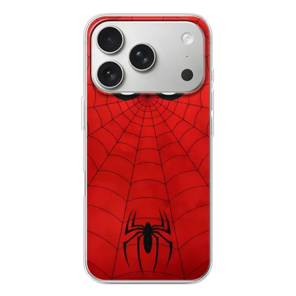 Чехол с принтом «Паук (Марвел)» для iPhone 17 Pro