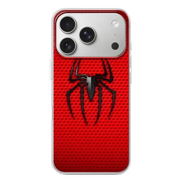 Чехол с принтом «Паук Марвел» для iPhone 17 Pro
