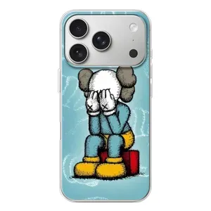 Чехлы для iPhone 17 Pro - Bearbrick Louis Vuitton (PREMIUMPrint) (Плач Bearbrick)
