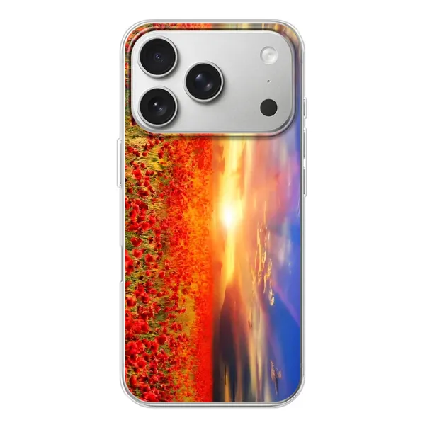 Чехол с принтом «Поле тюльпанов» для iPhone 17 Pro Чехол с принтом «Поле тюльпанов» для iPhone 17 Pro