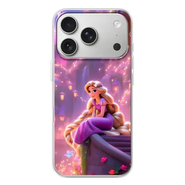 Чохол з принтом «Рапунцель у замку» для iPhone 17 Pro Чохол з принтом «Рапунцель у замку» для iPhone 17 Pro