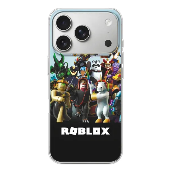 Чехол с принтом «ROBLEX» для iPhone 17 Pro