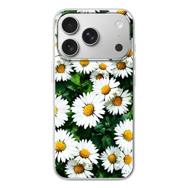 Чехол с принтом «Ромашки» для iPhone 17 Pro Чехол с принтом «Ромашки» для iPhone 17 Pro