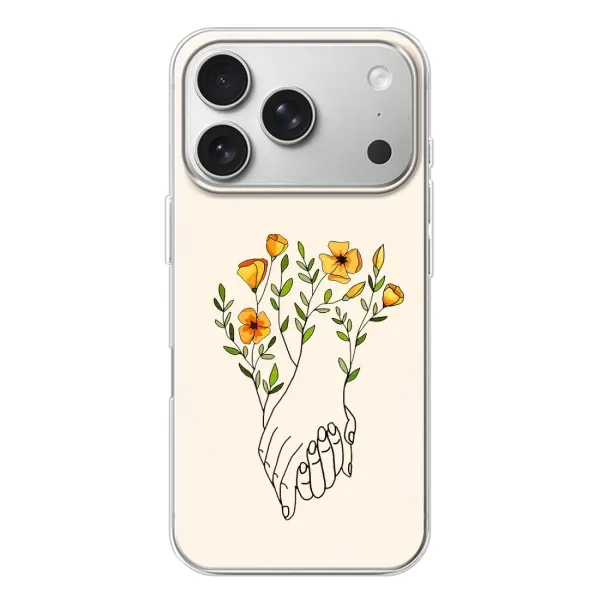 Чохол з принтом «Руки любві» для iPhone 17 Pro