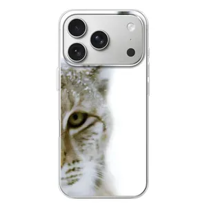 Чехлы с картинками животных iPhone 17 Pro (Рысь)