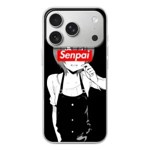 Чехлы Персонажи Аниме Наруто для iPhone 17 Pro (AlphaPrint) (Senpai)