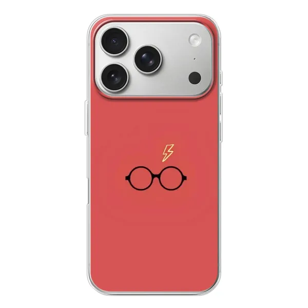 Чохол з принтом «шрам та окуляри» для iPhone 17 Pro