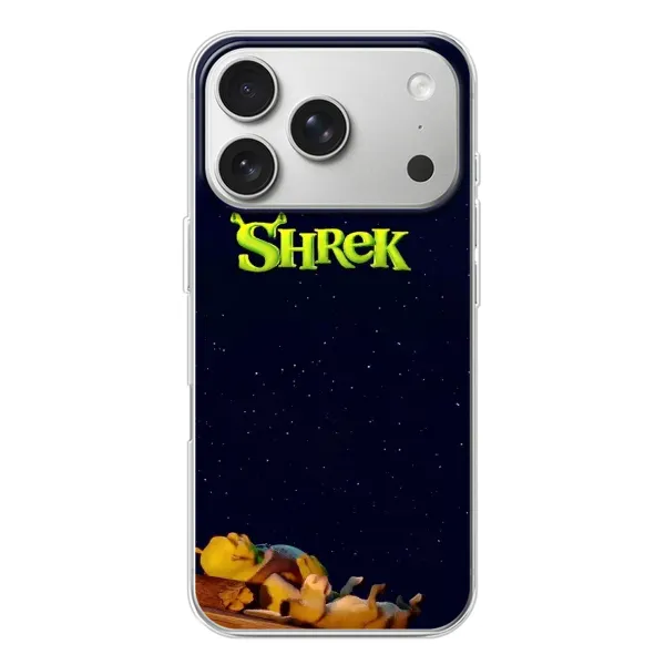 Чохол з принтом «Відпочиваючий Шрек» для iPhone 17 Pro