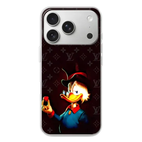Чехол с принтом «Скрудж с бриллиантом» для iPhone 17 Pro