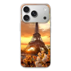 Чехол Эйфелева Башня для iPhone 17 Pro - (AlphaPrint) (Солнечная башня)