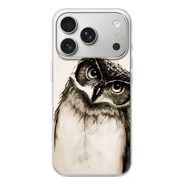 Чохол з принтом «Сова» для iPhone 17 Pro Чохол з принтом «Сова» для iPhone 17 Pro