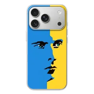 Украинские Чехлы для iPhone 17 Pro с картинкой УПА (AlphaPrint) (Степан Бандера)