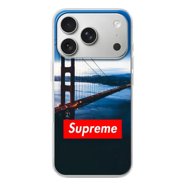 Чохол з принтом «Стиль Supreme» для iPhone 17 Pro