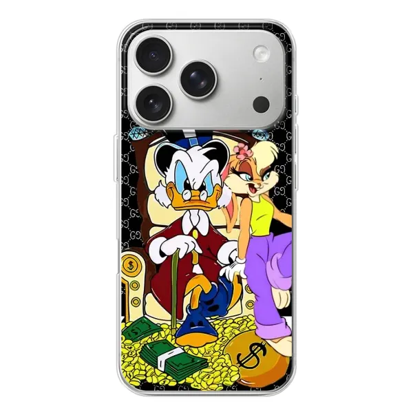 Чехол с принтом «Стильная Утка» для iPhone 17 Pro