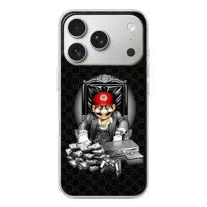 Чехлы с крутыми принтами для iPhone 17 Pro - (PREMIUMPrint) (Супер Марио)