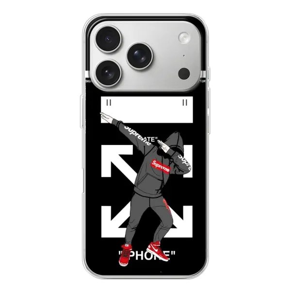 Чохол з принтом «Супрім» для iPhone 17 Pro