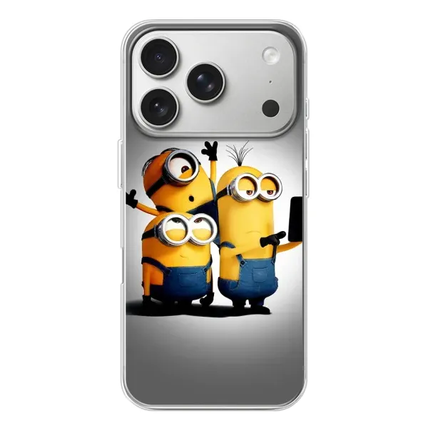 Чохол з принтом «Три посіпаки» для iPhone 17 Pro Чохол з принтом «Три посіпаки» для iPhone 17 Pro