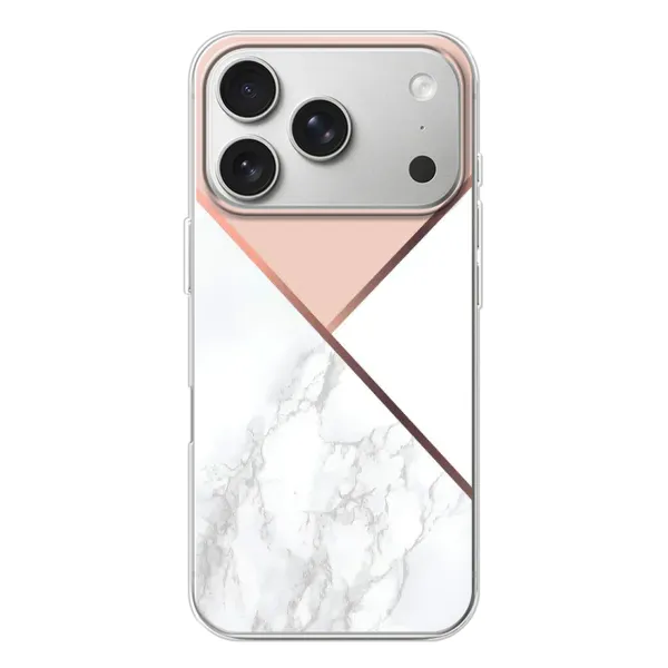 Чехол с принтом «Тройной мрамор» для iPhone 17 Pro