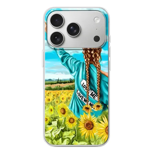 Чехол с принтом «Украиночка» для iPhone 17 Pro Чехол с принтом «Украиночка» для iPhone 17 Pro