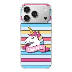Чехол для Айфон 17 Pro - (Единорожки - Новинки) (AlphaPrint) (Unicorn)