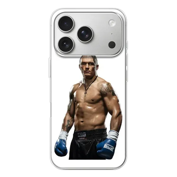 Чехол с принтом «Усик на белом» для iPhone 17 Pro