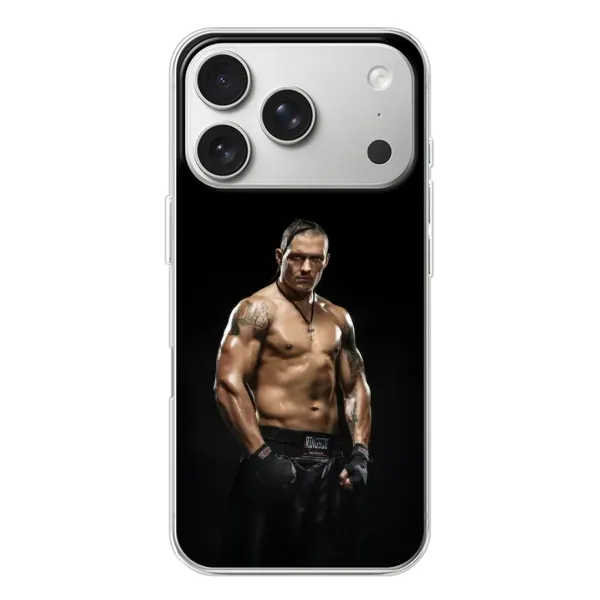 Чехол с принтом «Чемпион Александр Усик» для iPhone 17 Pro