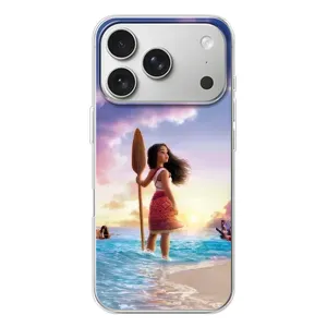 Чохол з мультфільмом Ваяна iPhone 17 Pro (Моана з веслом)