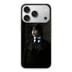 Чехол с дизайном Венздей 2 на iPhone 17 Pro (Темный стиль Уэнздей)