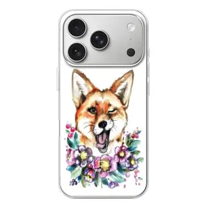 Чохли з картинкою Лисичка для iPhone 17 Pro (VPrint) (Весела лисичка)