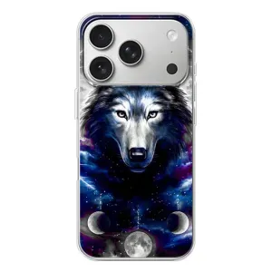 Защитные чехлы для Айфон 17 Pro (AlphaPrint) (ХИТ продаж) ВОЛК (Волк)