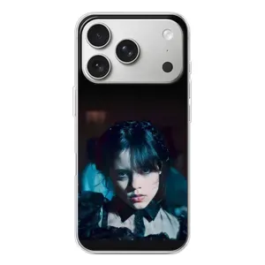 Чехлы Венсдей на iPhone 17 Pro Уэнсдей (AlphaPrint) (взгляд Уэнздей)