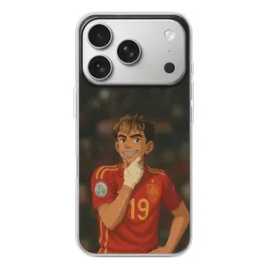 Чохол з футболістом Ламін Ямаль iPhone 17 Pro (Ямаль аніме)