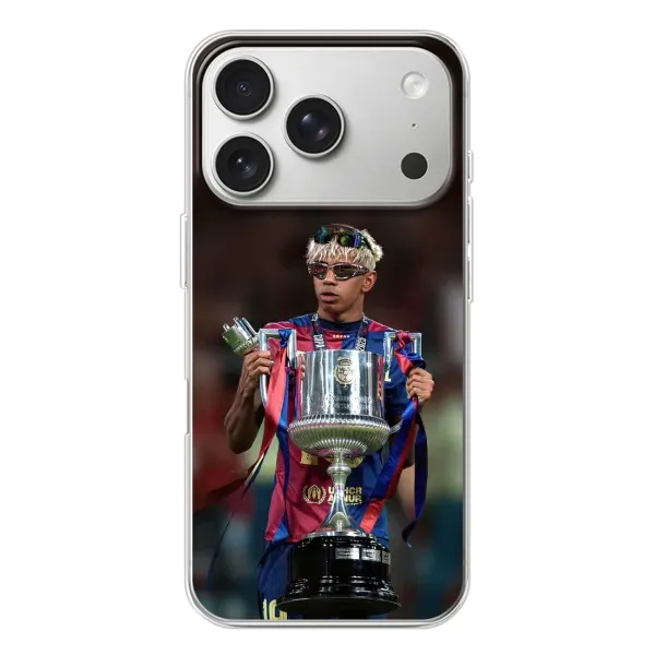 Чохол з принтом «Ямаль з кубком» для iPhone 17 Pro
