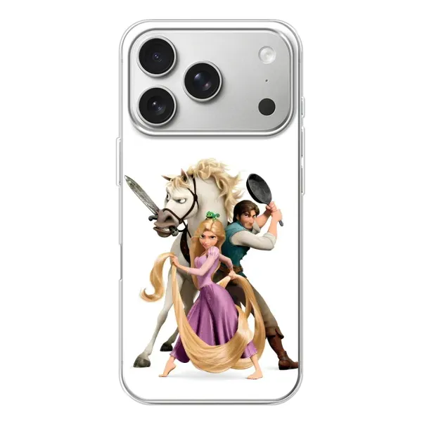Чохол з принтом «Рапунцель та друзі» для iPhone 17 Pro Чохол з принтом «Рапунцель та друзі» для iPhone 17 Pro
