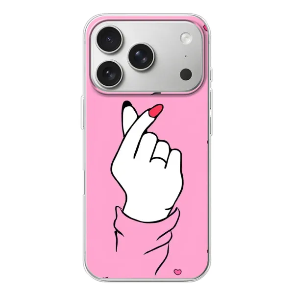 Чехол с принтом «Знак Love» для iPhone 17 Pro Чехол с принтом «Знак Love» для iPhone 17 Pro