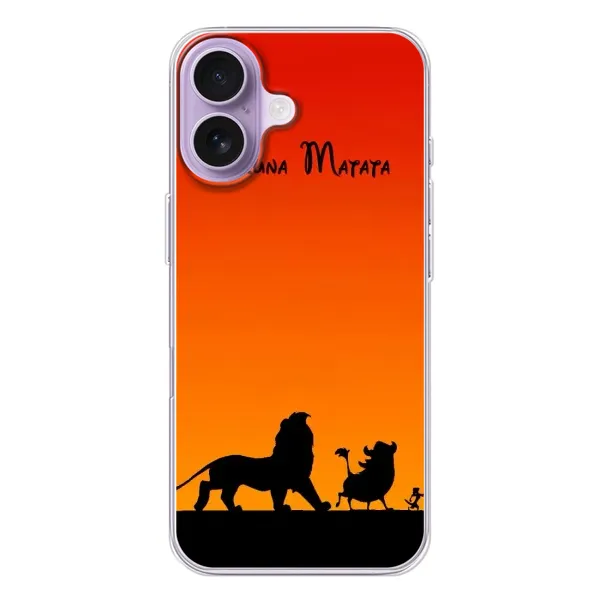 Чохол з принтом «Акуна Матата закат» для iPhone 17