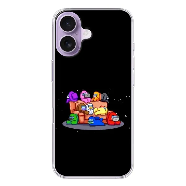 Чехол с принтом «Амонг-ас» для iPhone 17 Чехол с принтом «Амонг-ас» для iPhone 17